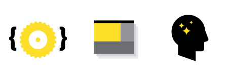 The cross-immersive project allows UX, product management, and programming students to work together.